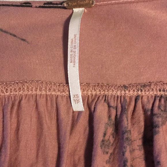 FREE PEOPLE wrap style top - Picture 2 of 4